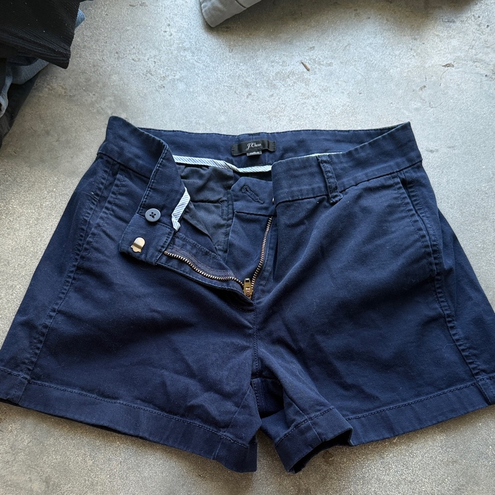 J. Crew Dark Blue Shorts